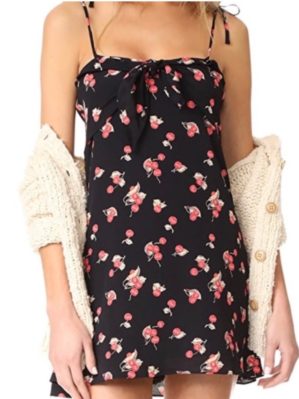For Love and Lemons Cherry Mini-dress